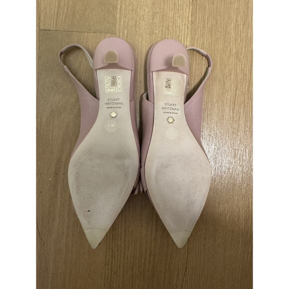 Stuart Weitzman Sofia Slingback in Clay Size 7.5 NWT MSRP: $495 - Picture 6 of 7